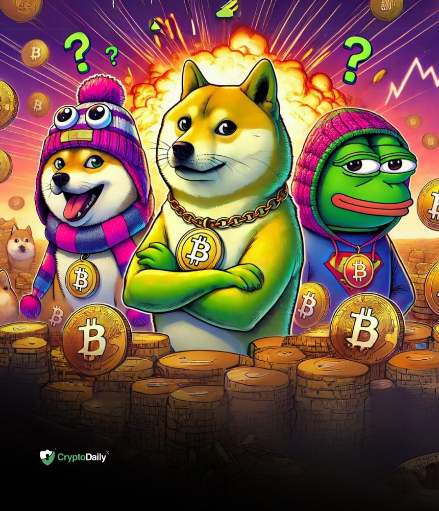 Dogecoin ($DOGE), Pepe ($PEPE), and Dog Wif Hat ($WIF) about to break out, or is this the top?